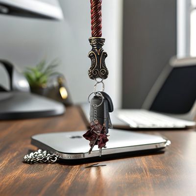 Gepersonaliseerde Kleur Wukong Sleutelhanger Zwart Acryl 2D Flat Hanger voor Rugzak Auto Computer