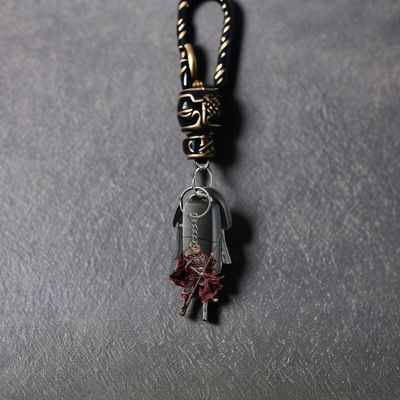 Eco-vriendelijke Wukong 2D Flat Keychain Acryl hanger voor rugzak en auto accessoires
