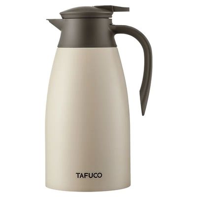 Gepersonaliseerde roestvrij staal vacuüm geïsoleerde warmwatertank draagbare koffiepot voor volwassenen