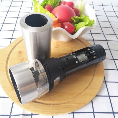 Elektrische zout- en pepersmelder van roestvrij staal