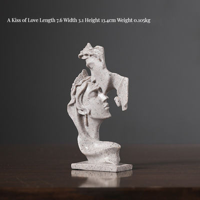 Moderne kunst Antieke stijl Home Decor Eco-vriendelijk Het denkbeeld van de Denker Bamboe Hars Beeldhouwkunst