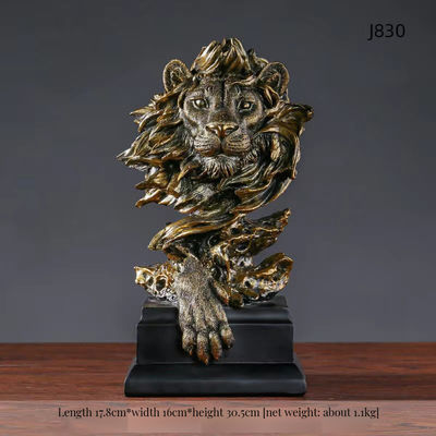 Moderne kunst Antieke stijl Home Decor Eco-vriendelijk Het denkbeeld van de Denker Bamboe Hars Beeldhouwkunst