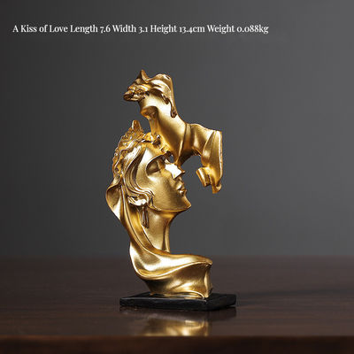 Accent Bamboe Denker Statue Hars Kunst Beeldhouwkunst voor andere Home Decor Aanpassing van kleur