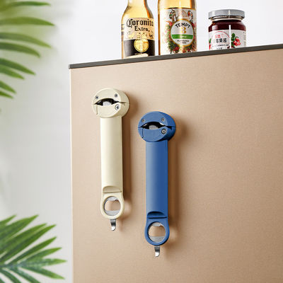 Roestvrij staal wijn sleutelhanger met aangepaste kleur en multifunctionele flesopener