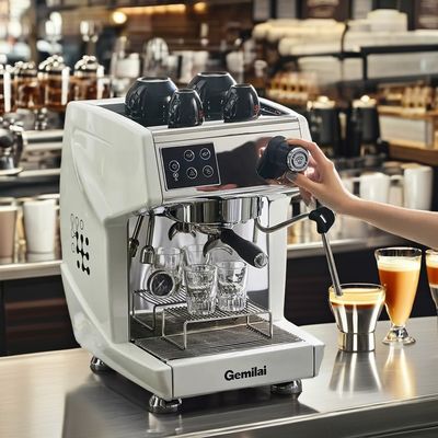 Thermos Temperatuur Sensing Cup Halfautomatische koffiezetapparaat voor fietsen