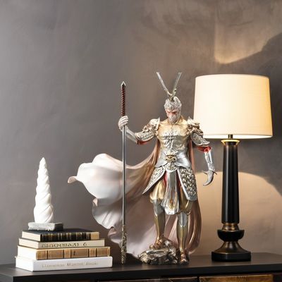 Zwarte mythologie aapkoning Desktop figuur voor verjaardagsfeesten en interieur