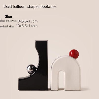 Modern stijl keramische boekenstandjes Nostalgische charme papiermateriaal voor commerciële kopers