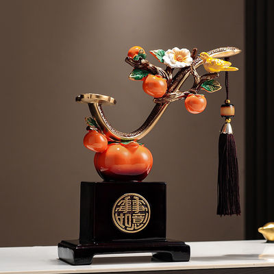 Functionele en stijlvolle Persimmon wijnkast TV-stand voor uw huis decoratie behoeften