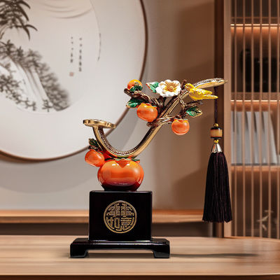 Stijlvol stillevenspatroon Persimmon Wijnkast en TV-eenheid voor artistieke woningversiering