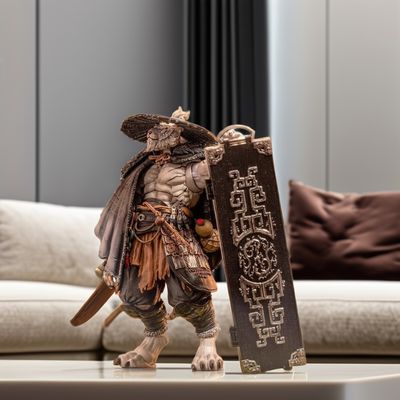 Op maat gemaakte grootte Maestro Union 1/12 Scale Furay Planet Blade Master Weng Tiger Action Figure White Edition