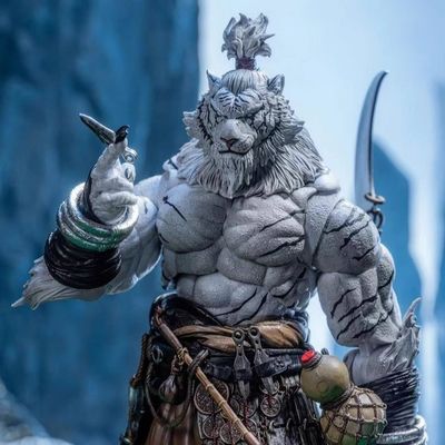 Maestro Union Furay Planet Series 1/12 Scale Action Figure Weng Tiger Witte versie Hars Contemporary Maestro Format Andere