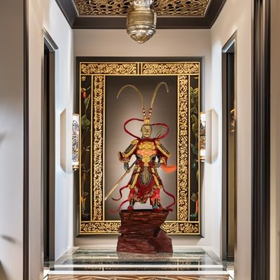 Verzamelbare verjaardag Sun Wukong Gouden Hoop Hars Zwarte Myth Monkey King 3D Figuur