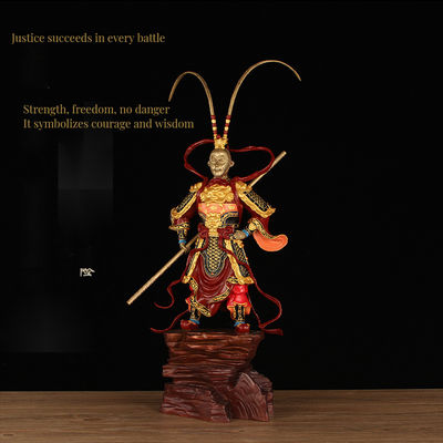 Verzamelbare verjaardag Sun Wukong Gouden Hoop Hars Zwarte Myth Monkey King 3D Figuur
