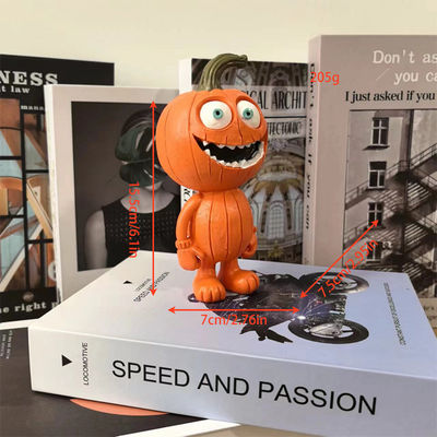 2024 Aangepaste kleur acryl pompoen ornament voor Halloween Home Office Auto interieurs