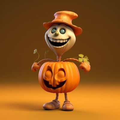 Op maat gemaakte hars acryl pompoen ornament 2024 Top keuze voor Halloween feest decoratie