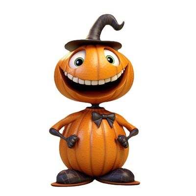 Op maat gemaakte hars acryl pompoen ornament 2024 Top keuze voor Halloween feest decoratie