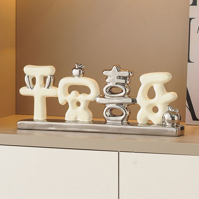 Boomtak Dubbele bak Creatief wit porselein Beeropslag Decoratie voor Halloween