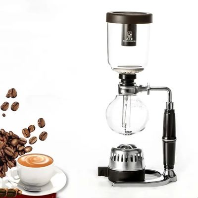 Voorraad American Classic Syphon Koffiemachine Metalen Aluminium voor het brouwen van koffie