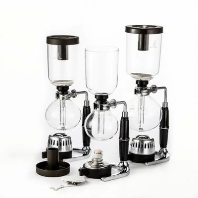 Voorraad American Classic Syphon Koffiemachine Metalen Aluminium voor het brouwen van koffie