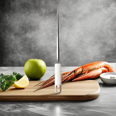 Zeevruchten gereedschappen ergonomische metaal garnalen schelpverwijder en vis schalen schraper voor thuis koks