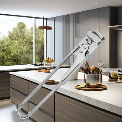 Multifunktioneel roestvrij staal kap openmaker voor de keuken Comfortabel hanteerbaar en duurzaam