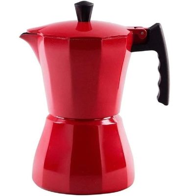 Doorzichtige glazen koffiezetapparaat met warmtebestendige drupper en capaciteit 600 ml