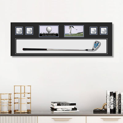 Stylish Glass Crystal Golf Muurkunst voor woonkamer Slaapkamer Gang Elektrisch Format