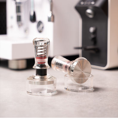 Restaurant en huis moeten hebben Transparent 58mm Senior Barista Constant Force Tamper Set