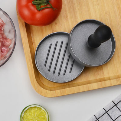 Onmiddelijk koken Niet-klevend metaal Aluminium vlees patty pers voor perfecte patties