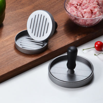 Onmiddelijk koken Niet-klevend metaal Aluminium vlees patty pers voor perfecte patties
