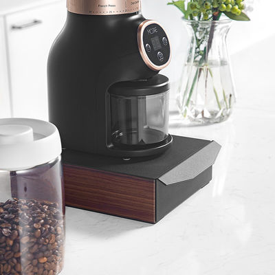 Wit modern design Espresso Coffee Knock Box Houten frame Metalen aluminium