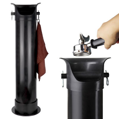 Commerciële hoge knock tube ABS plastic koffie knock box met keramische en metalen voorwerpen