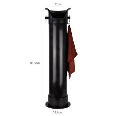 Commerciële hoge knock tube ABS plastic koffie knock box met keramische en metalen voorwerpen