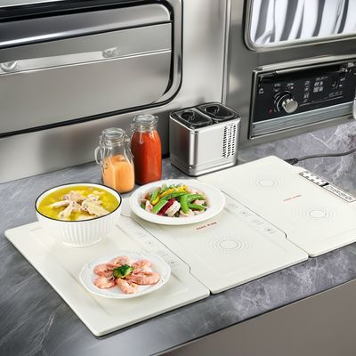 Snel verwarmbare opvouwbare elektrische verwarmingsbak met 10 versnellingen en slimme temperatuurregeling