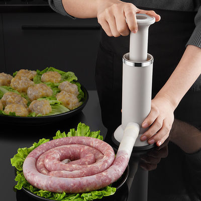 Handmatig voorraad sausjes Meatball Maker Plastic sausjes Stuffer Garnalen Slip Preparatie