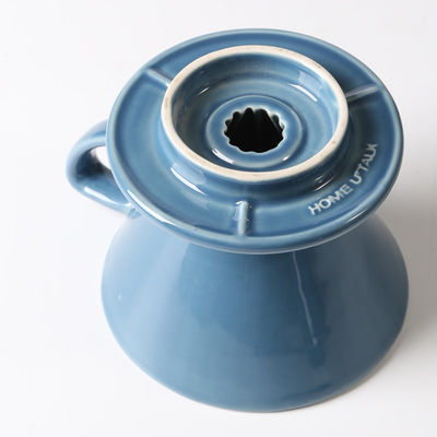 Unieke ontwerp stijl koffie thee gereedschap blauw en wit keramisch giet over koffie drupper