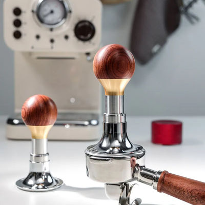 Roestvrij staal Koffiebonen Tamper voor 51mm 53mm 58mm Professionele espresso machines