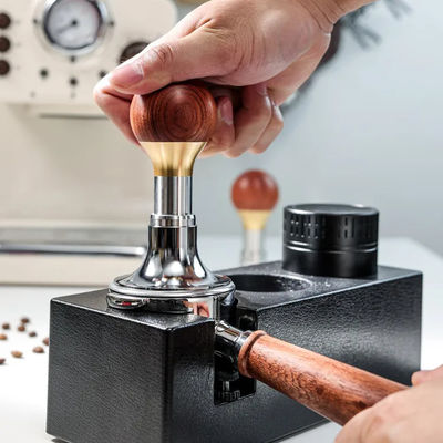 Roestvrij staal Koffiebonen Tamper voor 51mm 53mm 58mm Professionele espresso machines
