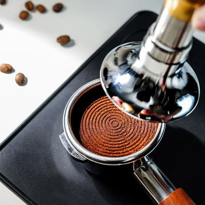 Roestvrij staal Koffiebonen Tamper voor 51mm 53mm 58mm Professionele espresso machines