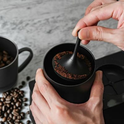 Unisex aluminium kopje voor koffiemachine Minimalist Design Style Aanpassen van het logo Acceptabel