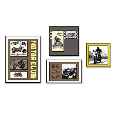 Moderne vormgeving Driedimensionale echte voorwerpen Decoratieve schilderkunst voor kinderkamer