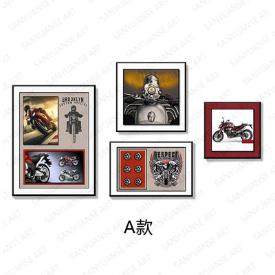 Moderne vormgeving Driedimensionale echte voorwerpen Decoratieve schilderkunst voor kinderkamer