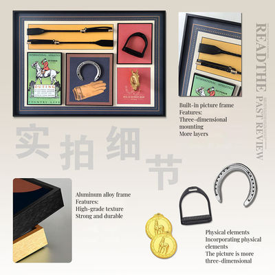 Invoerdecoratie Schilderkunst Driedimensionale Retro Europese stijl Ruitermuurwerken