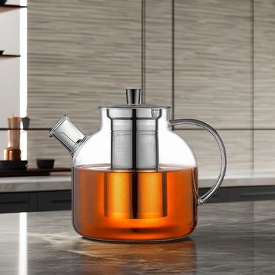 50 oz Clear Kettle Cup Set voor koffie Transparante en logo Aanpassen logo Acceptabel