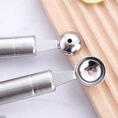 Stainless Steel Watermelon Ball Sculpting Set met dubbele lepel en Fruit Cutter Utilities