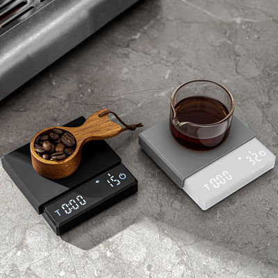 Elektronische digitale koffieschaal 2 kg/0,1 g met timer LCD-display Keuken weegschaal