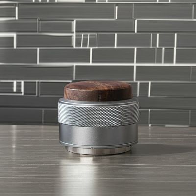 58mm 53mm 51mm Espresso machine Houtmateriaal Handpers Koffie Tamper Custom Logo