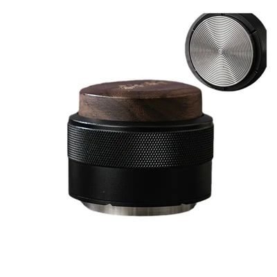 58mm 53mm 51mm Espresso machine Houtmateriaal Handpers Koffie Tamper Custom Logo