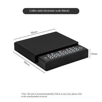 Elektrische koffieschaal met LCD-scherm en digitaal scherm 3 kg capaciteit