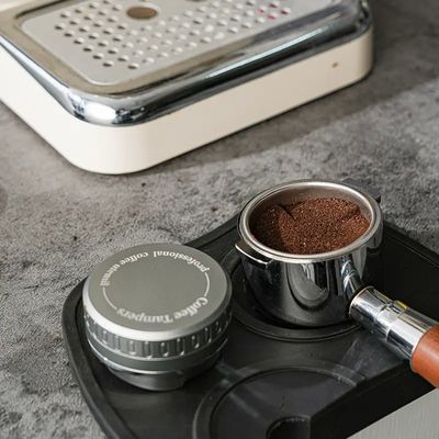 Aanpassen van het logo Acceptabel Hout Koffieverdeler Metalen Keukengereedschap voor Koffie Tampers